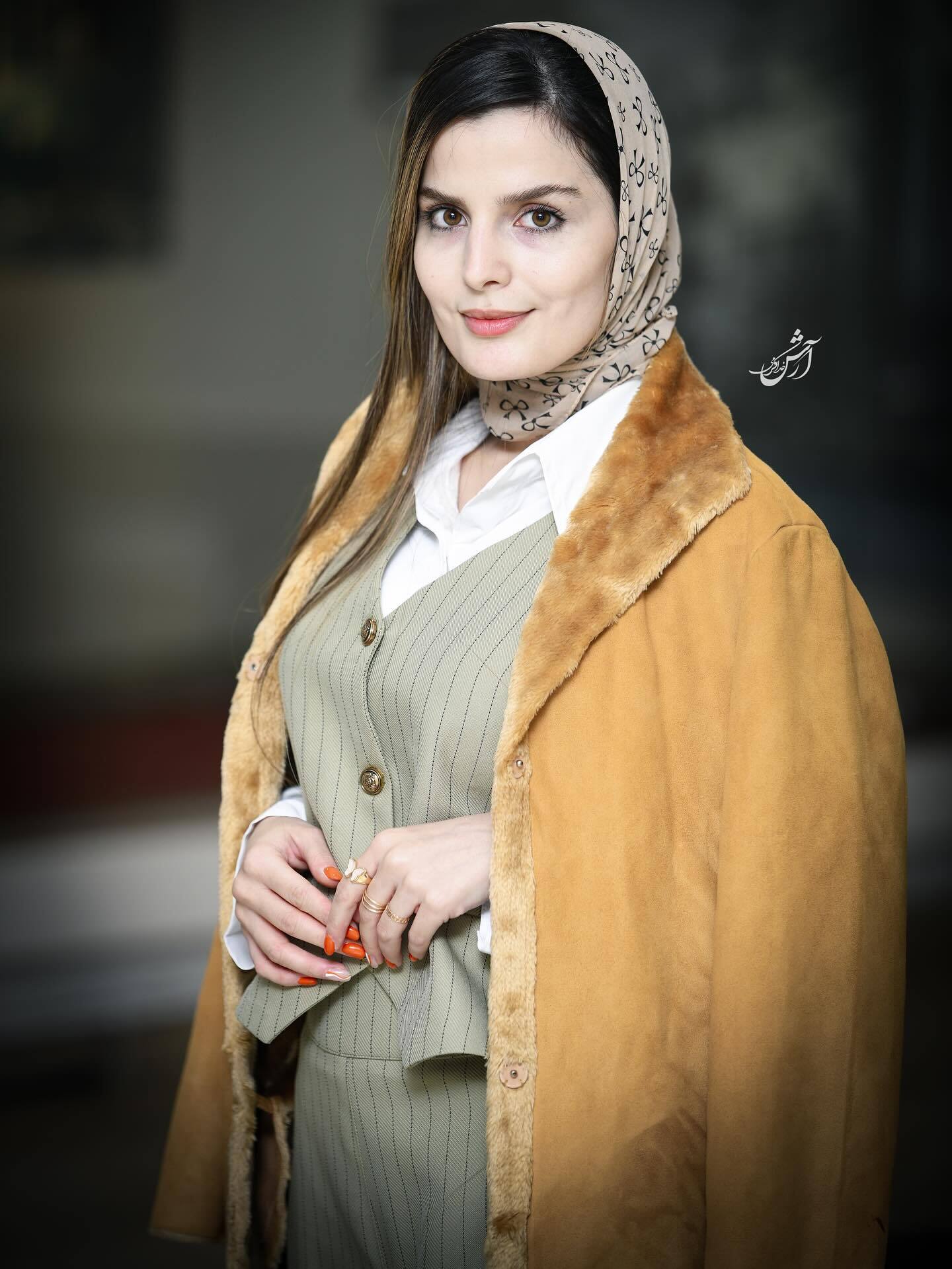 عکس غزاله اکرمی در اکران شاه نقش