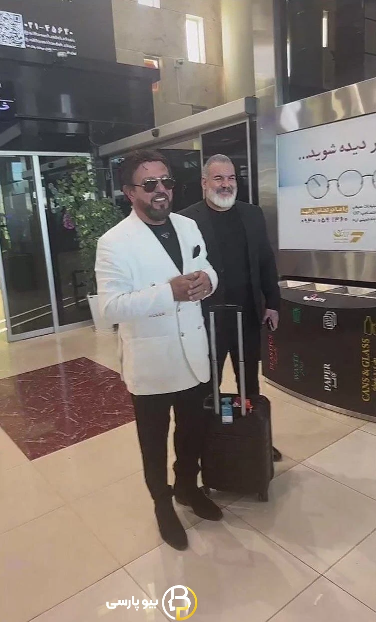 اولین تصویر از بازگشت بیژن مرتضوی به ایران